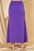 Semi Fitted Simple Skirt With Elasticated Waistband 42022